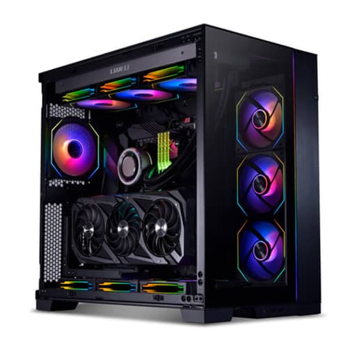 Lian Li UNI SL Infinity 120 Black 120mm PWM ARGB Cabinet Fan (Triple Pack)